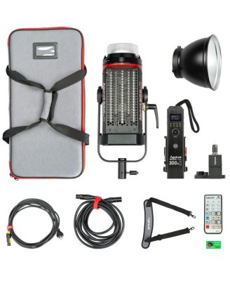 LS C300D II LED Light Kit with V-Mount Battery Plate