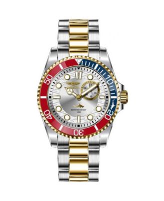 Men's 49273 Pro Diver  Quartz Multifunction Silver Dial Watch