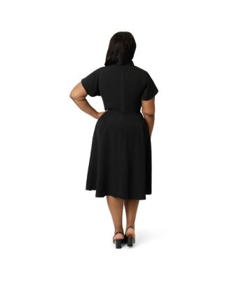 Plus Size 1940s Baltimore Swing Dress