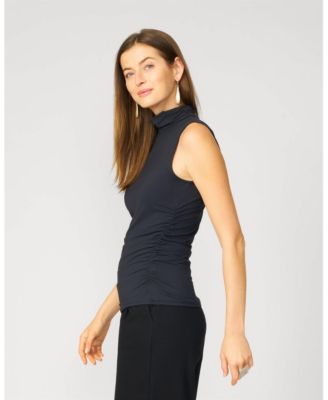 Women's Sculpt Sleeveless Turtleneck Tank