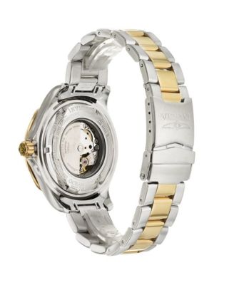 Men's 7038 Signature  Automatic 3 Hand Blue Dial Watch