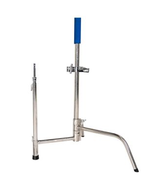 40" Stainless Steel C-Stand with Grip Arm Kit