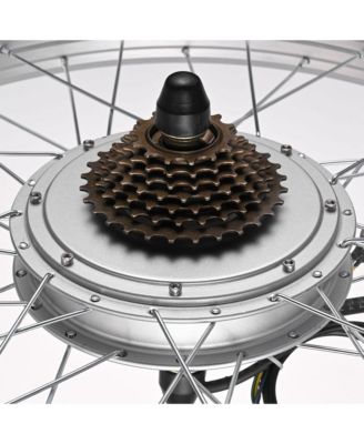 Electric Bicycle Motor Conversion Kit for 24" 750W 36V E-bike Rear Wheel