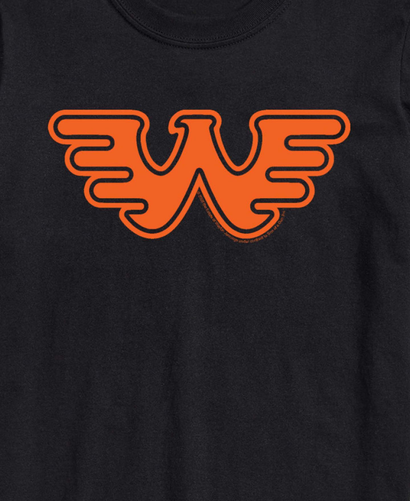 Мужская футболка AIRWAVES Waylon Jennings Core Short-Sleeve, цвет: Чёрный — фото 2