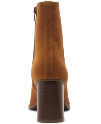 Women's Regina Wood Block Heel Booties