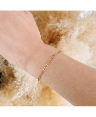 Paperclip Link Bracelet
