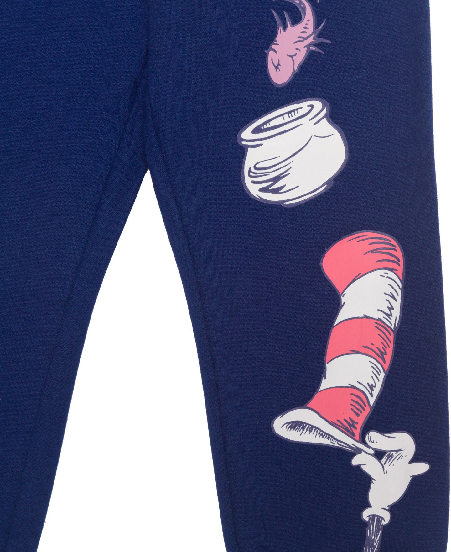 Детский комплект Dr. Seuss Cat in the Hat для малышей из 3 предметов, 2T-5T, цвет: Синий / Молочный белый — фото 5