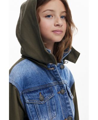 Girls's Stitch combined parka