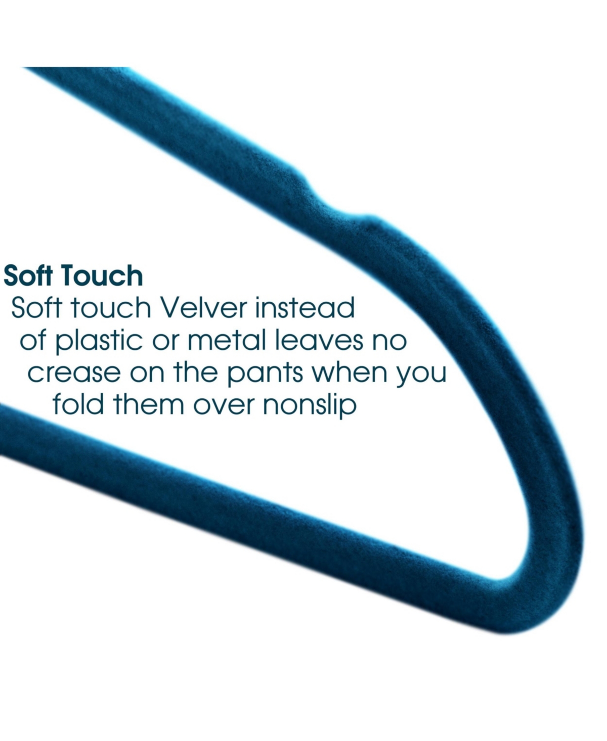 Elama Home 100 Piece Velvet Slim Profile Heavy Duty Felt Hangers with Stainless Steel Swivel Hooks Pink