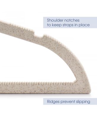 Home 20 Piece Coat Hangers in Wheat