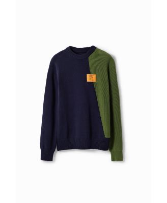Men's Two-tone combination jumper