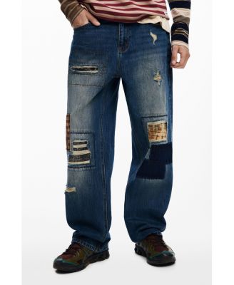 Men's Patch denim trousers
