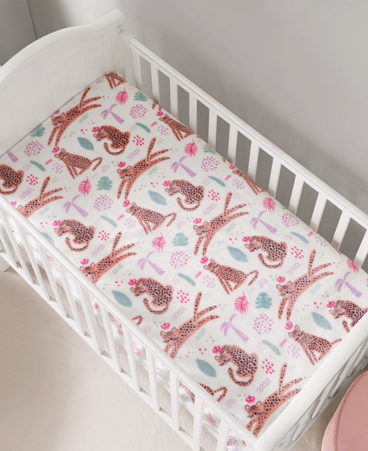 Juicy Couture Baby Plush Throw Blankets, 40" X 50" In Multi