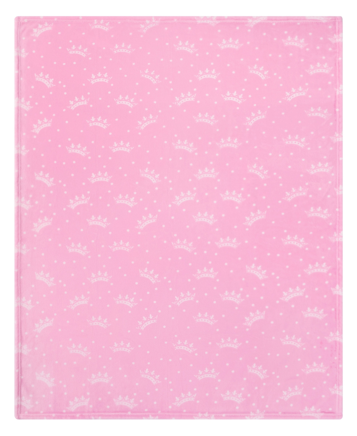 Juicy Couture Baby Plush Throw Blankets, 40" X 50" In Pink