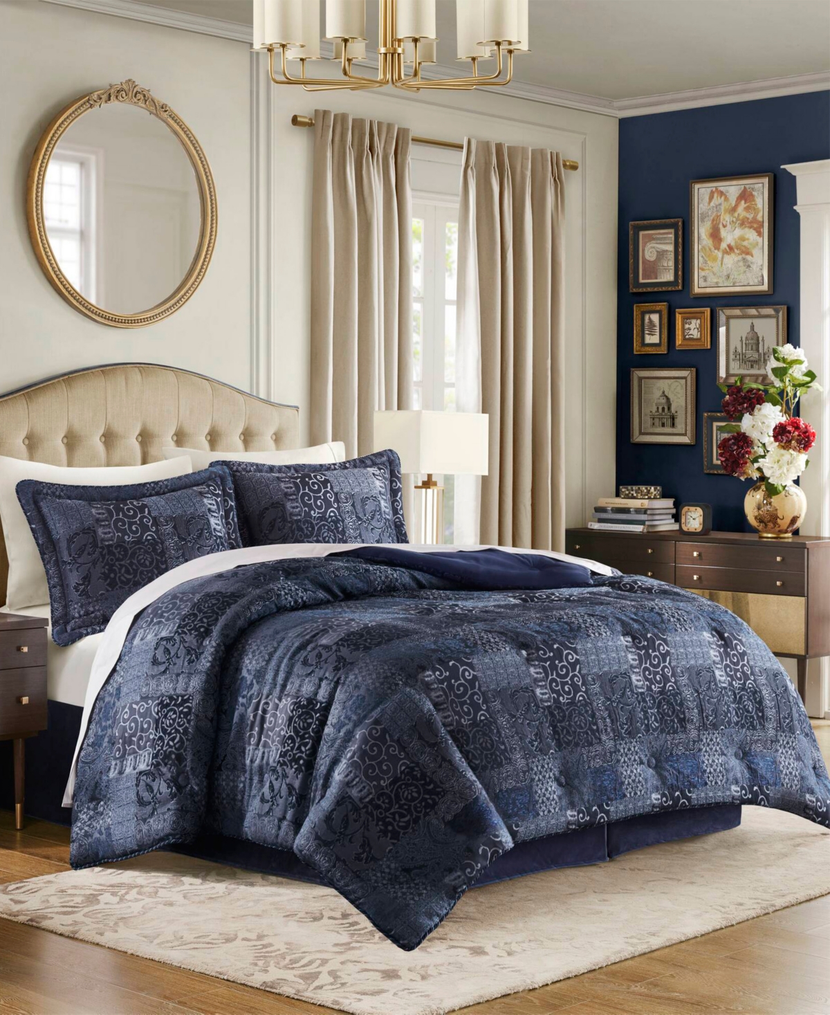 Croscill Galleria 4-Pc. Jacquard Comforter Set