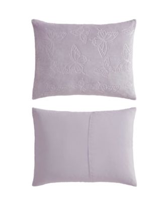 Butterfly Embossed Plush 2-Pc. Comforter Set, Twin