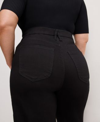 Women's Cropped Palazzo Jeans