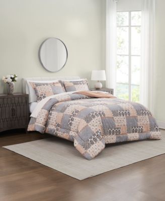 Francesca Patchwork 3-Pc. Comforter Sets