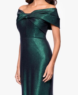 Women's Long Off-The-Shoulder Gown