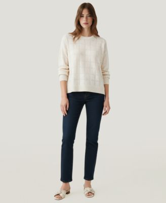 Soft by Women's Cashmere Pointelle Sweater
