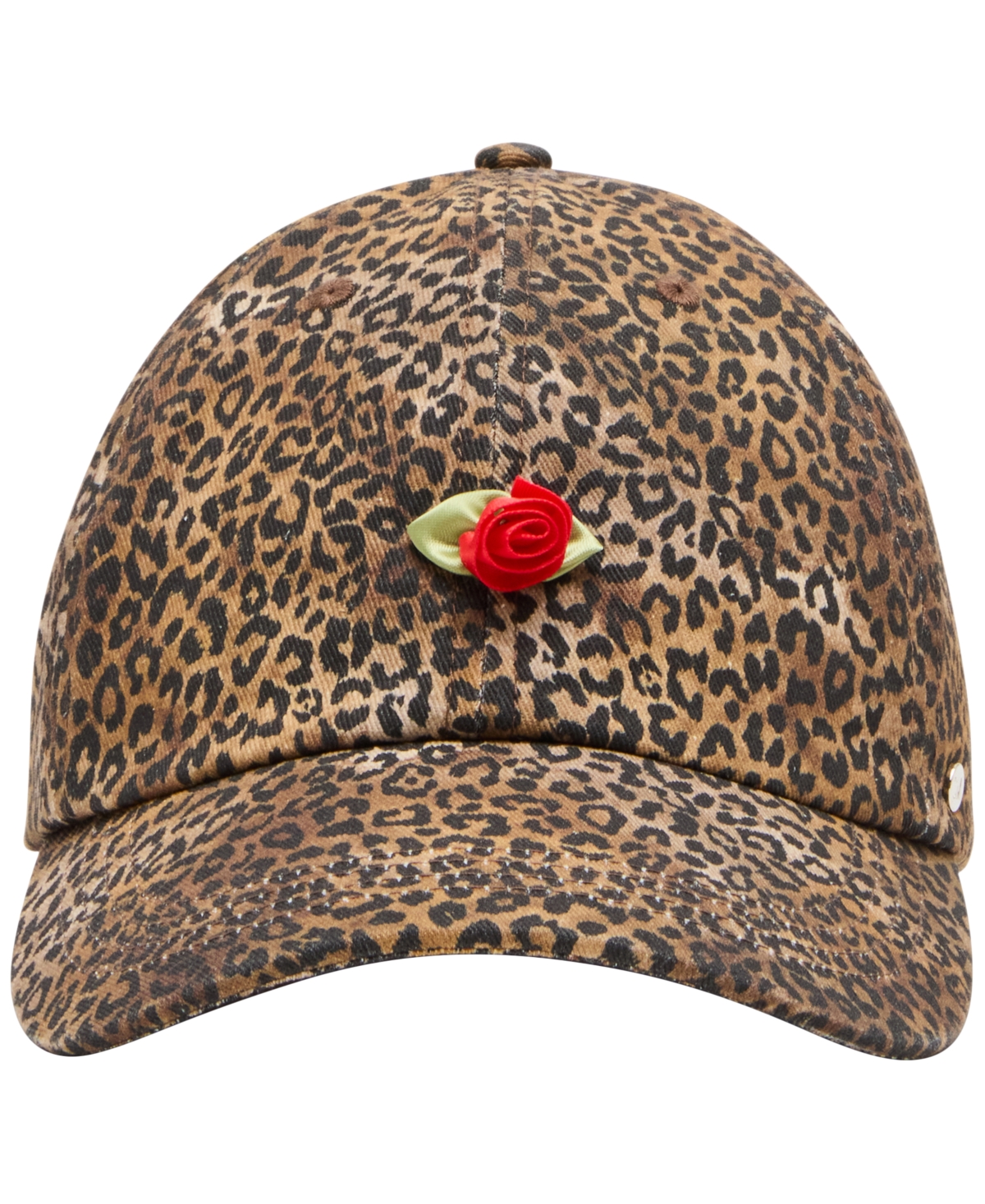 Steve Madden Final Rose Leopard Baseball Cap
