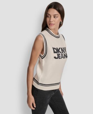 Women's Logo Detail Sleeveless Sweater