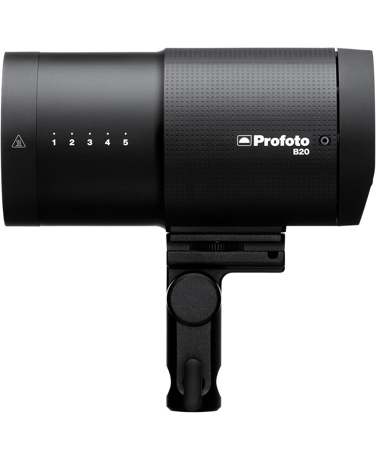 Profoto B20 250W Off Camera Flash Head, Bundle with Extra Li-Ion Battery, 9.5' Air-Cushioned Light Stand