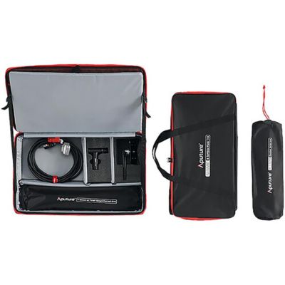 INFINIMAT 1x4' 200W Modular Full Color RGBWW LED Mat Panel Kit, V-Mount