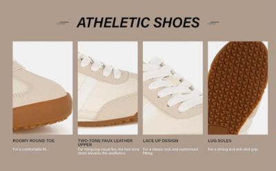 Womens Peak Burn Casual Lace-Up Sneakers