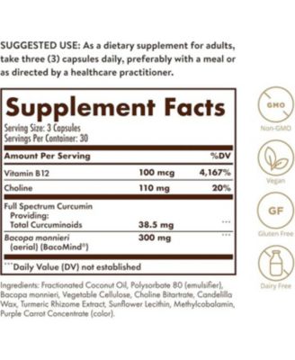 Full Spectrum Curcumin Brain Works ,90 Licaps
