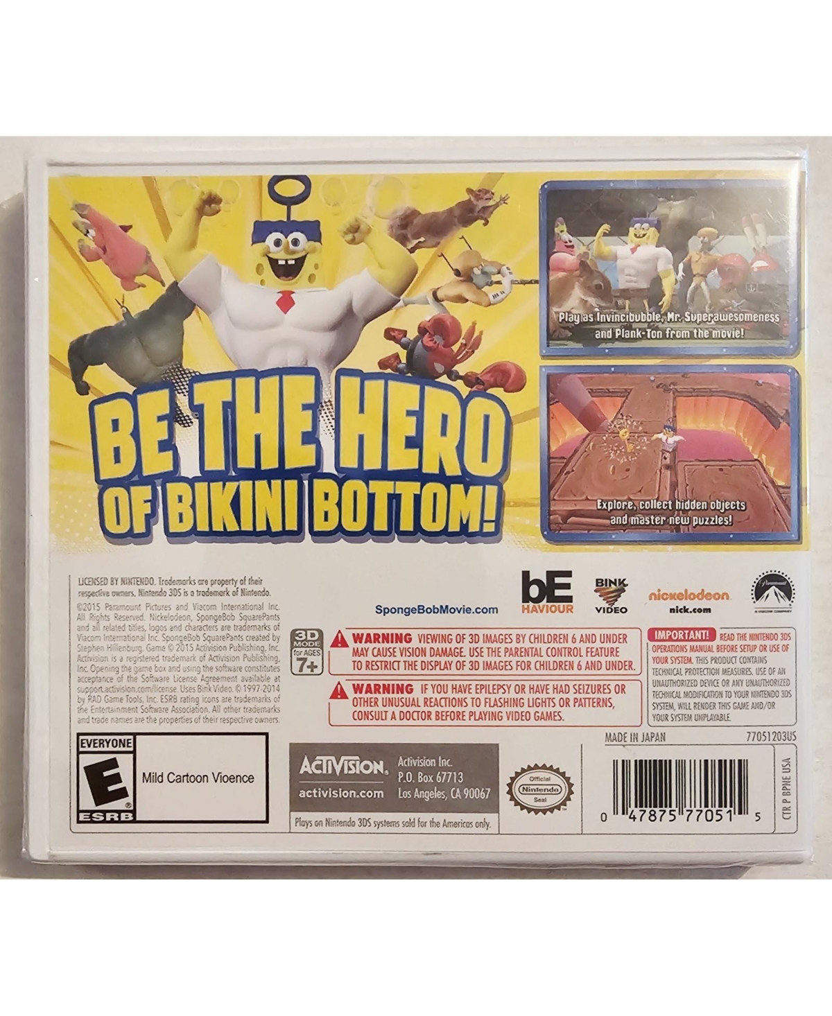 Activision Blizzard Spongebob Heropants