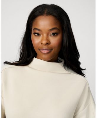 Women's Mockneck Modal Top & Wide Leg Pant