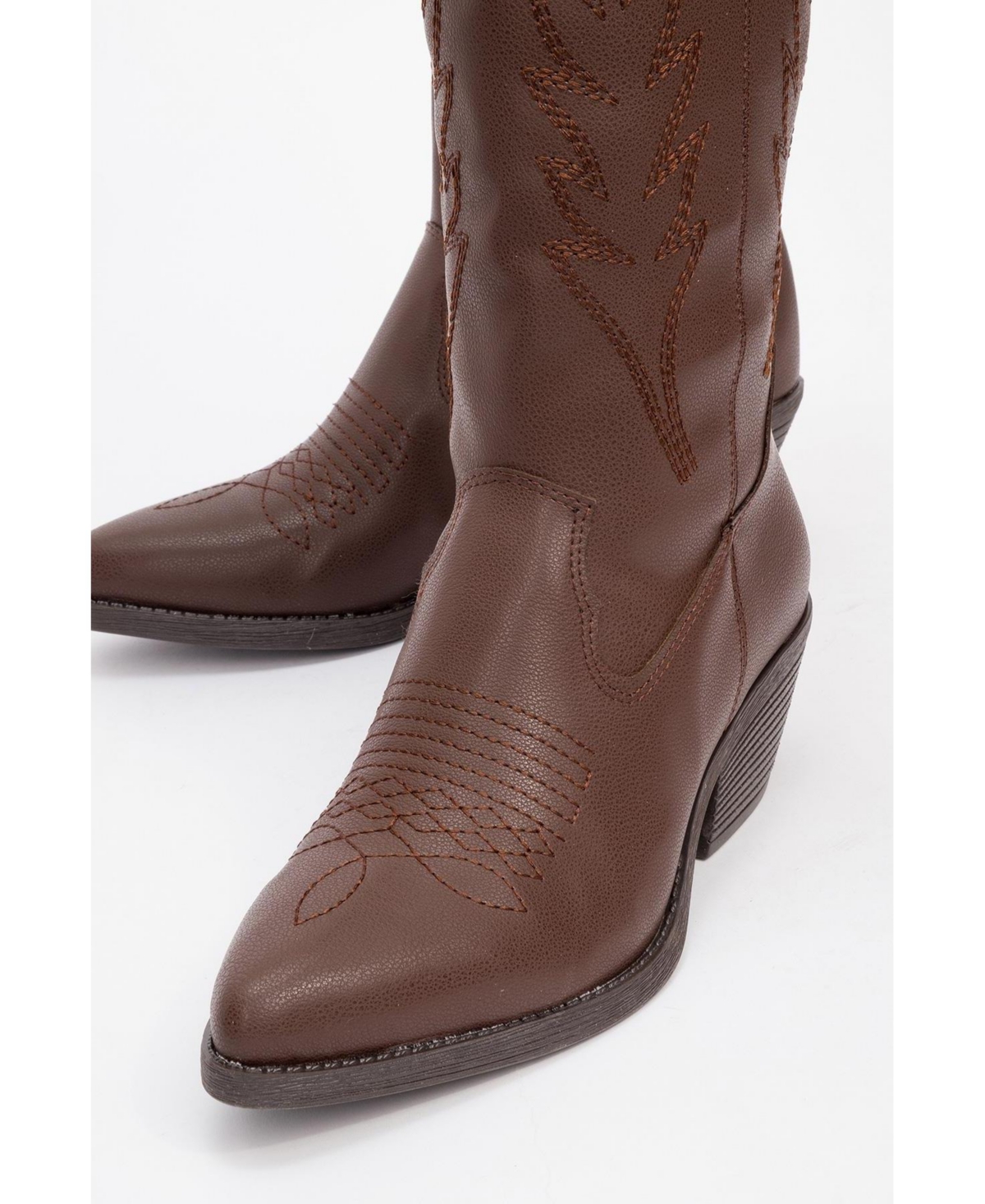 Prologue Shoes Liana Block Heel Western Boot (Women)