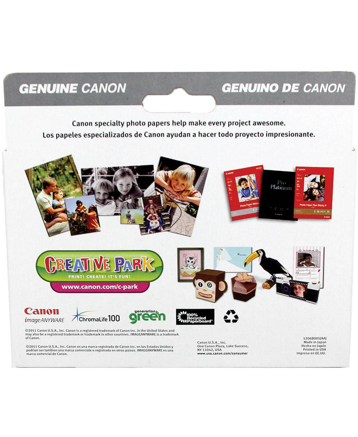 Canon Pg-240XL/Cl-241XL Black & Color Ink Cartridges and Gp-502 (4x6", 50 Sheets) Paper Set for Select Pixma Mg, Mx, Ts Series Printers