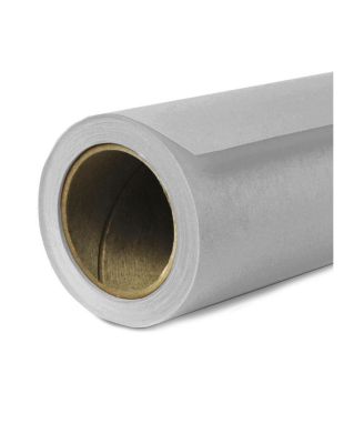 Widetone Seamless Background Paper, 86" x 36' - Focus Gray, Single