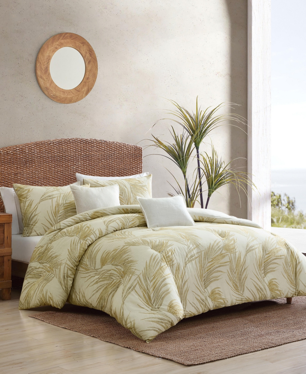 Tommy Bahama Canyon Palms 5 Pc. Comforter Set In Green