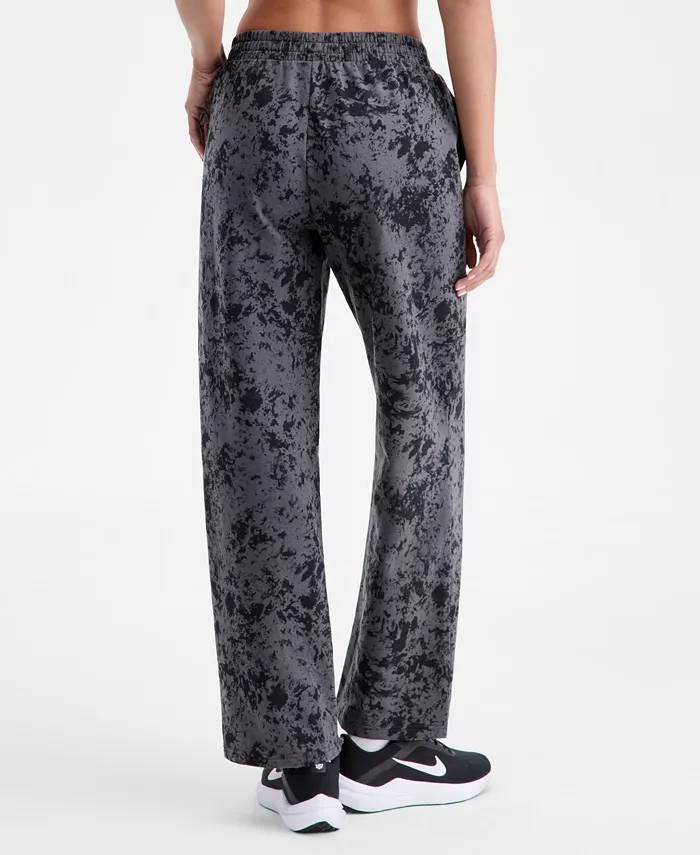 Women's Urban Text Fleece Pintuck Pants - thumbnail 4