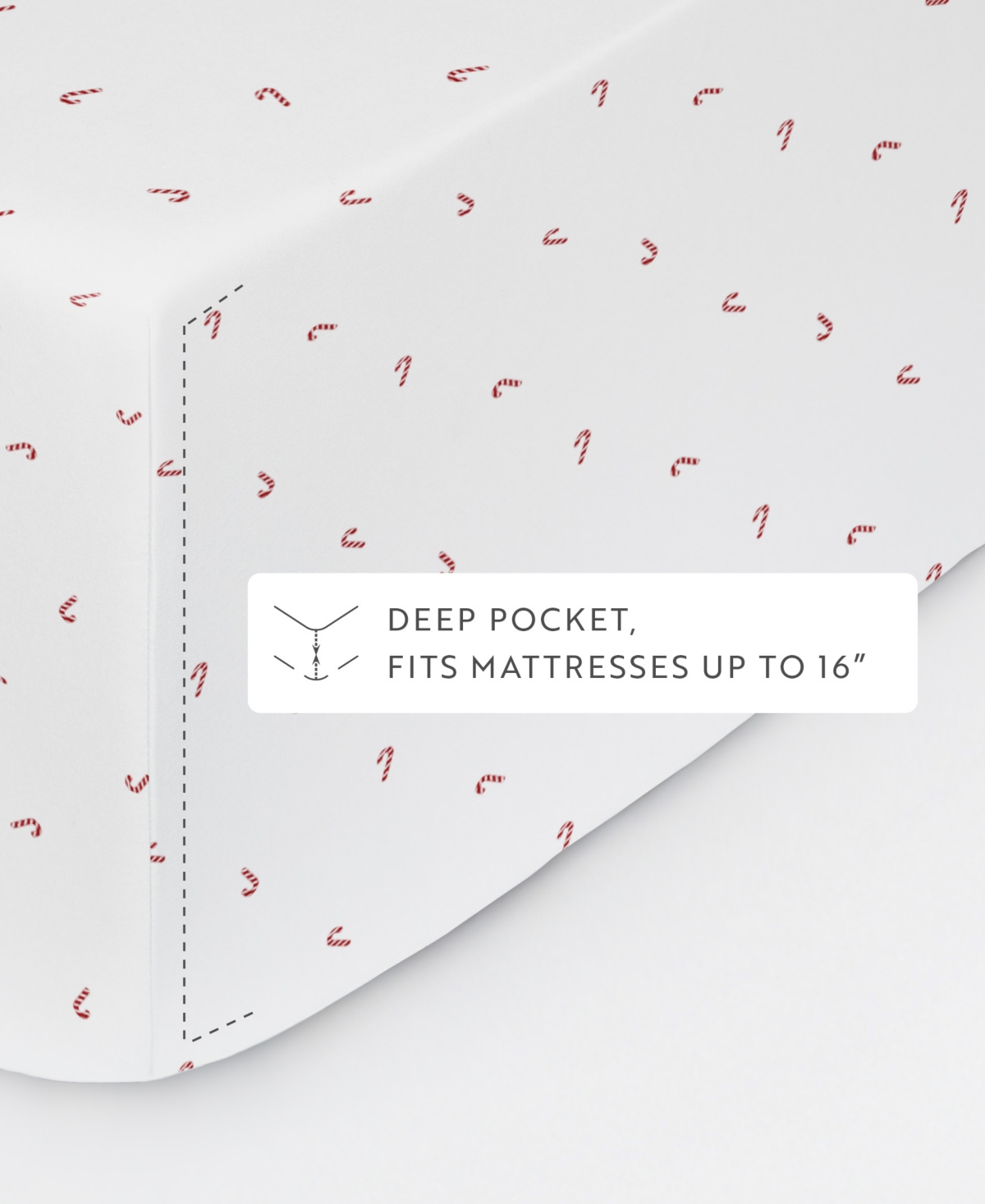 ienjoy Home Holiday Pattern 4-Pc. Sheet Set