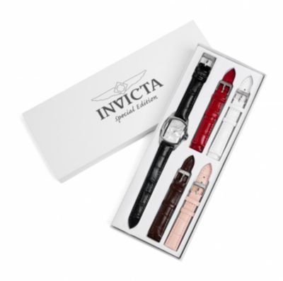 Women's 48949 Lupah Quartz 3 Hand Silver Dial Watch