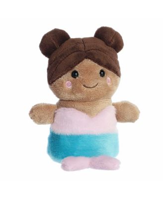 Mini Oceana Mermaid Palm Pals Adorable Plush Toy Multicolor 5"