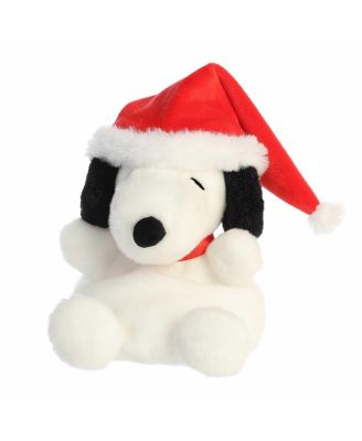 Mini Santa Snoopy Palm Pals Peanuts Festive Plush Toy White