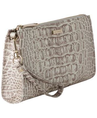 Daisy Leather Melbourne Wristlet 