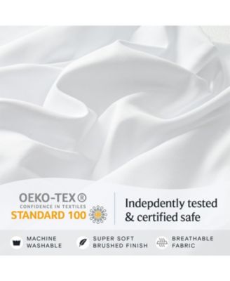 4-PC Silky Soft Cooling Deep Pocket Sheet Set, King