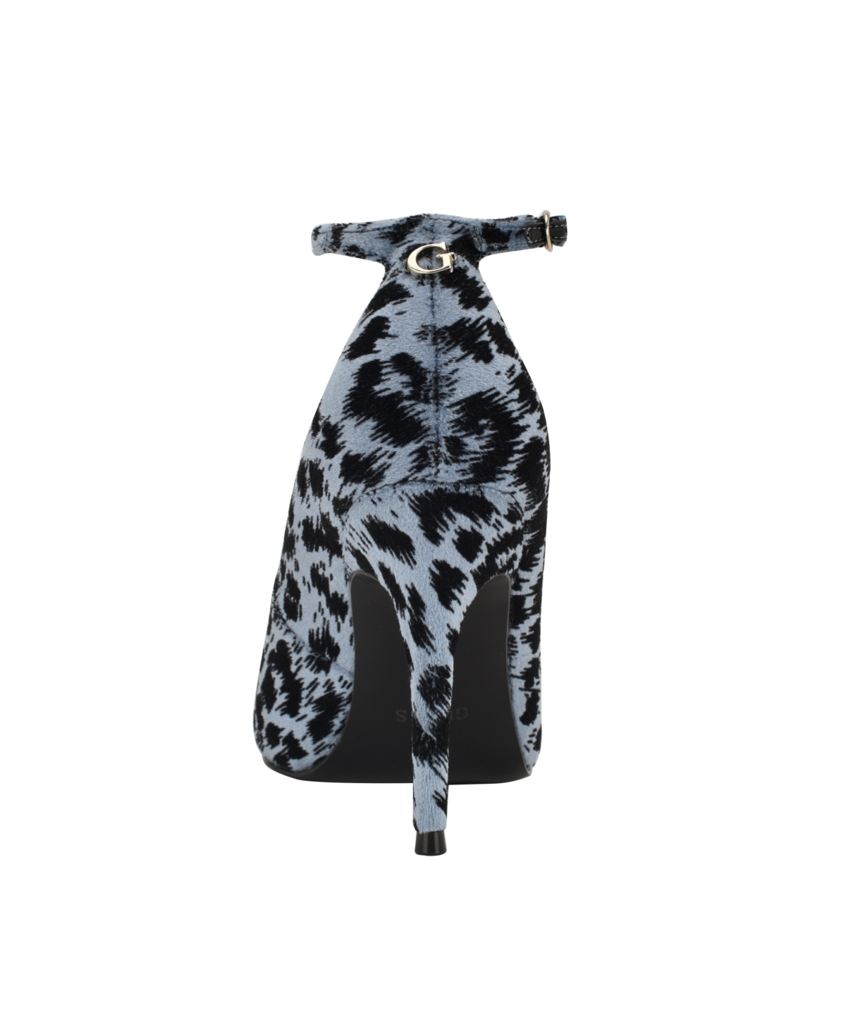 Guess Women's Napril Ankle Strap Stiletto Dress Pumps In Blue