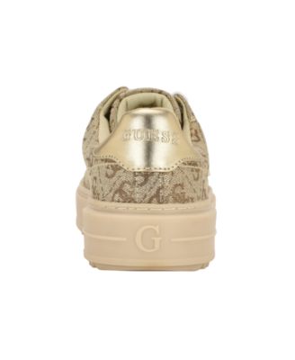 Women's Denesa Treaded Platform Lace-Up Sneakers