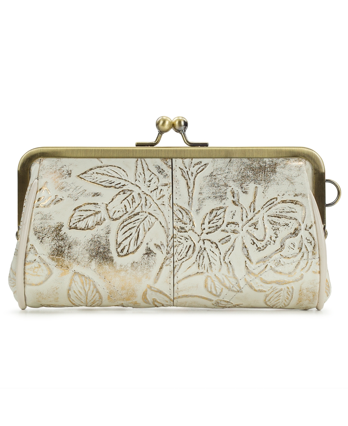 Patricia Nash Renna Bark Leaves Wristlet