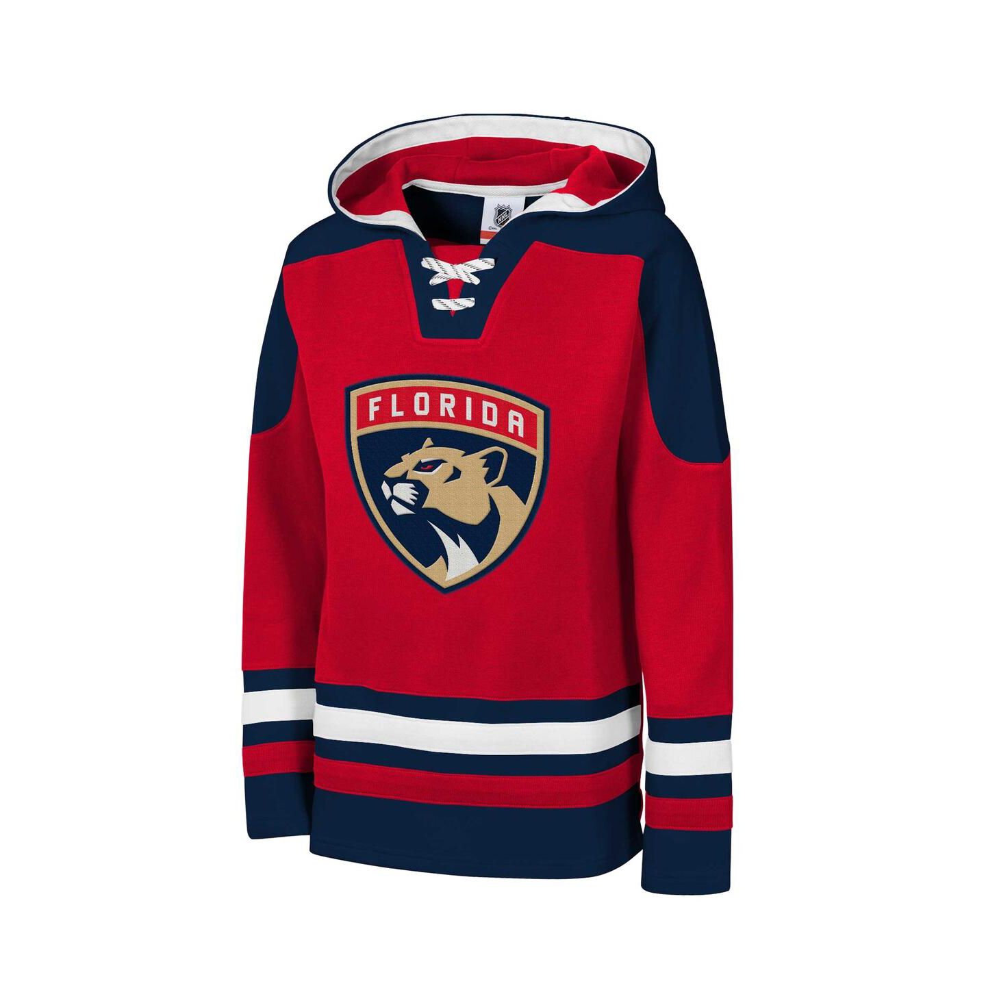 Детское худи Outerstuff Red Florida Panthers Must Have Home V-Neck Pullover — фото 2