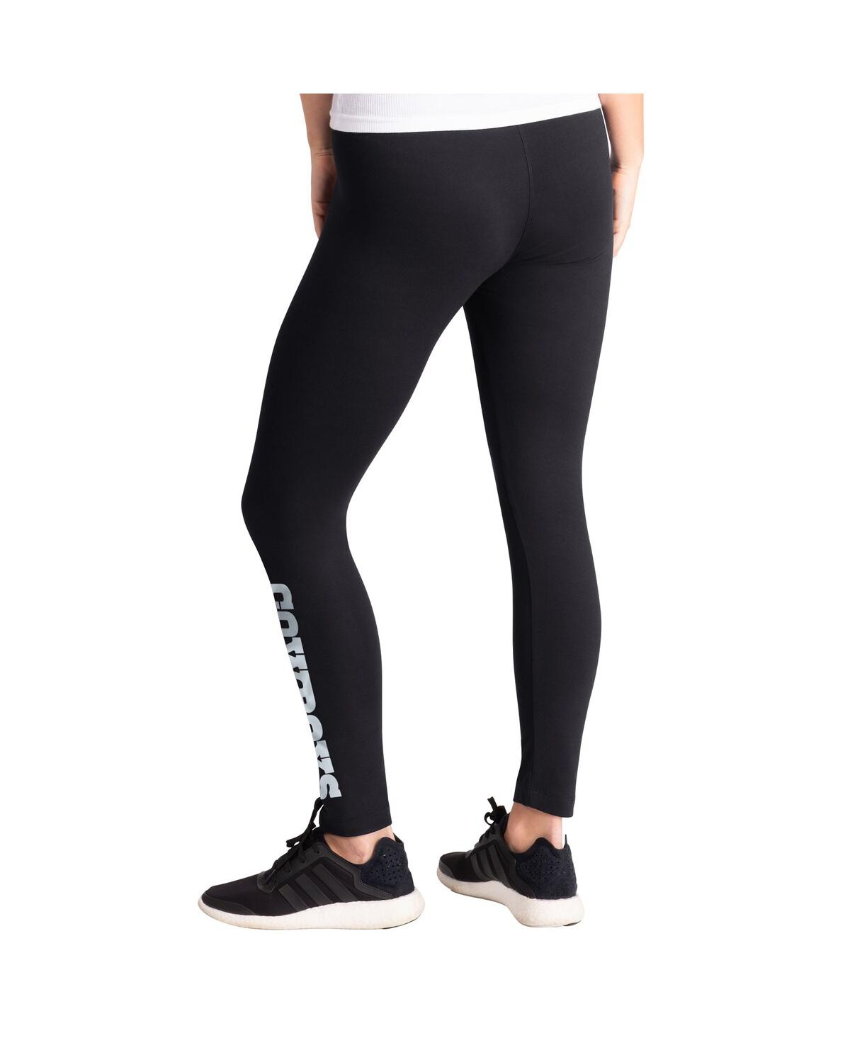 G-iii 4her By Carl Banks Women's Black Dallas Cowboys Pregame Leggings In Black