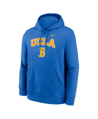 Men's Blue UCLA Bruins Club Fleece Arch Pullover Hoodie