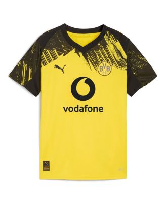 Big Boys and Girls Yellow Borussia Dortmund 2025/26 Replica Jersey